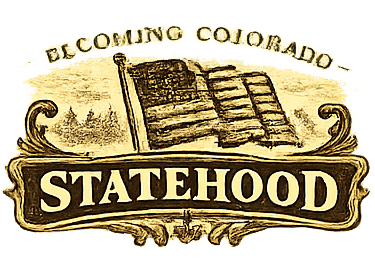 Becoming Colorado statehood image